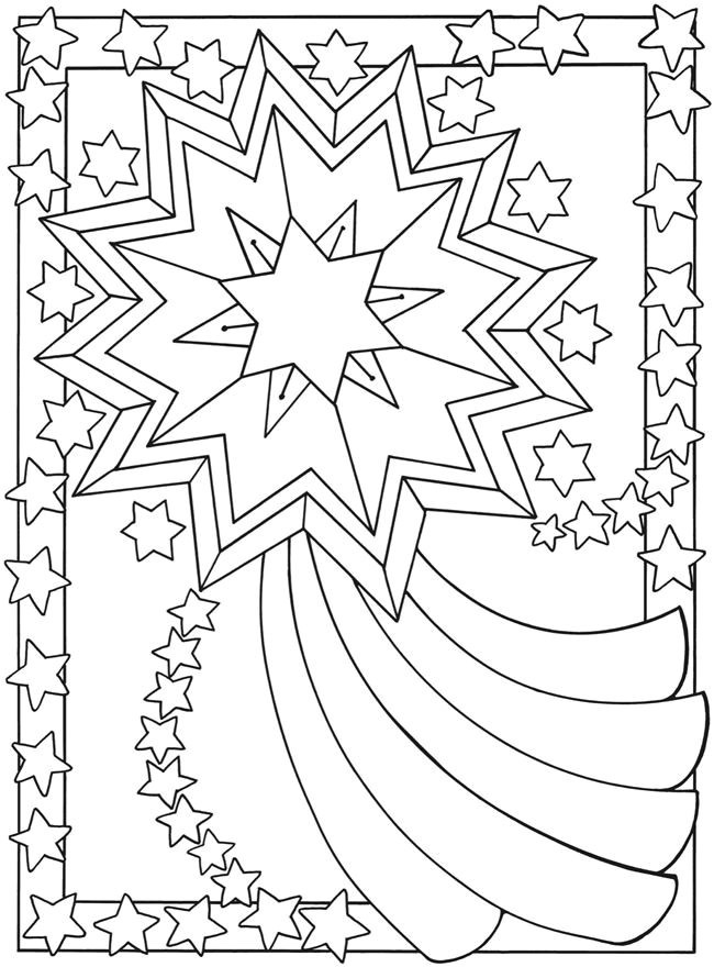 37 Stars Coloring Pages Printable 13