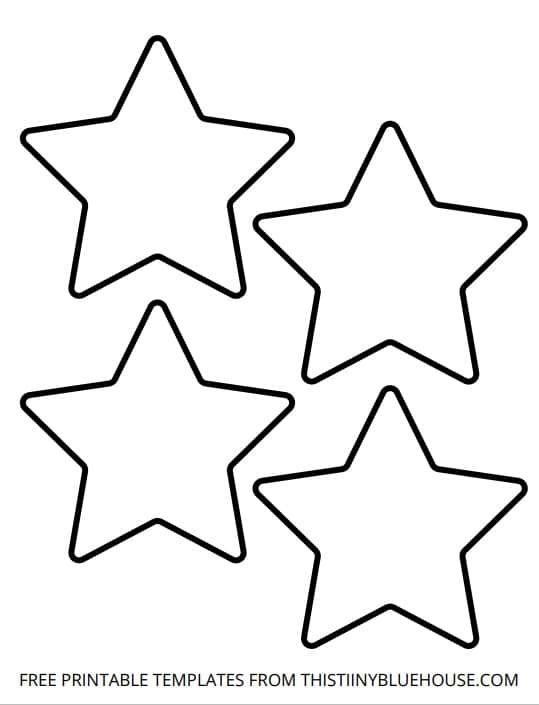 37 Stars Coloring Pages Printable 14