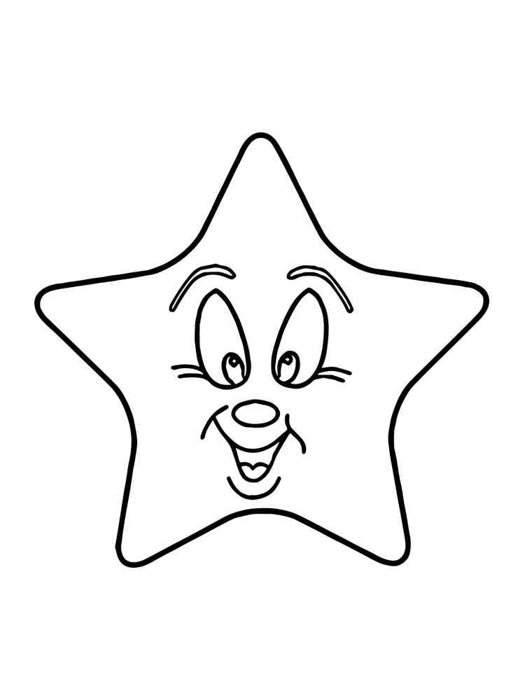 37 Stars Coloring Pages Printable 18