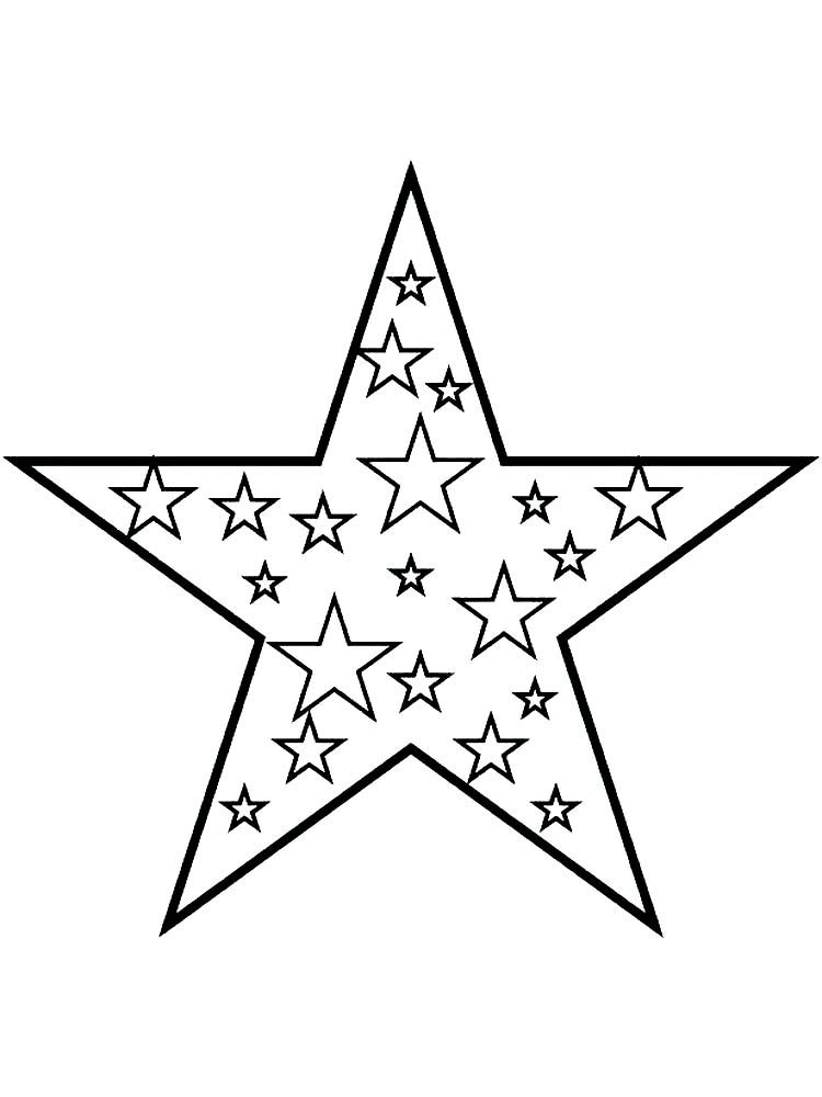 37 Stars Coloring Pages Printable 22