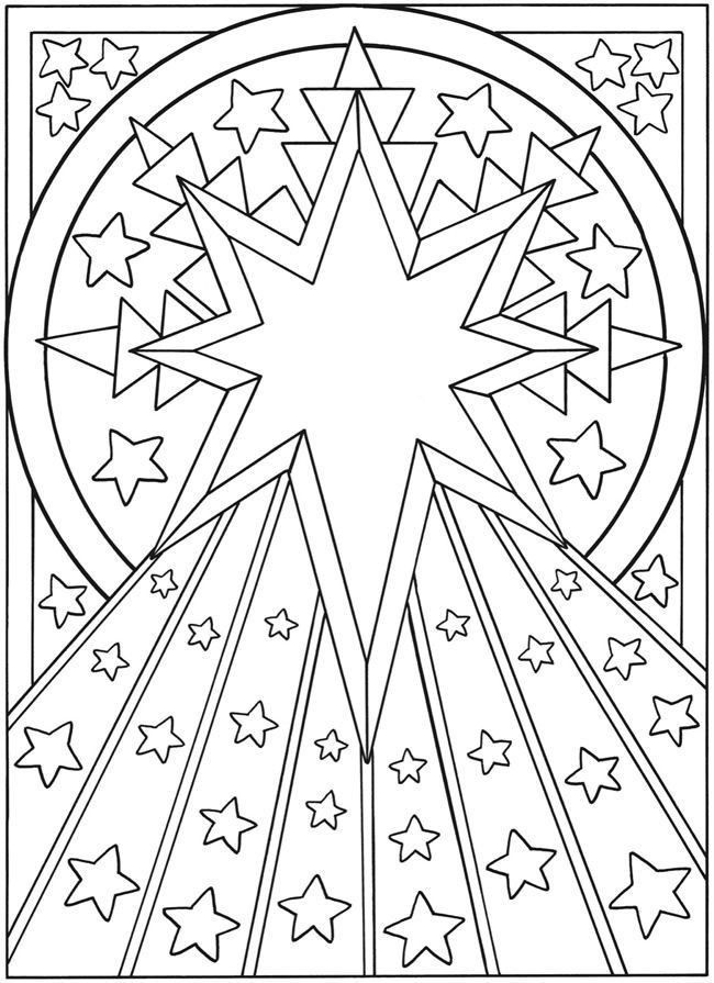 37 Stars Coloring Pages Printable 31