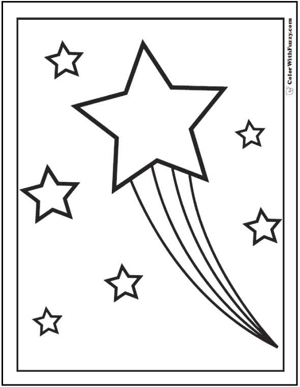 37 Stars Coloring Pages Printable 35