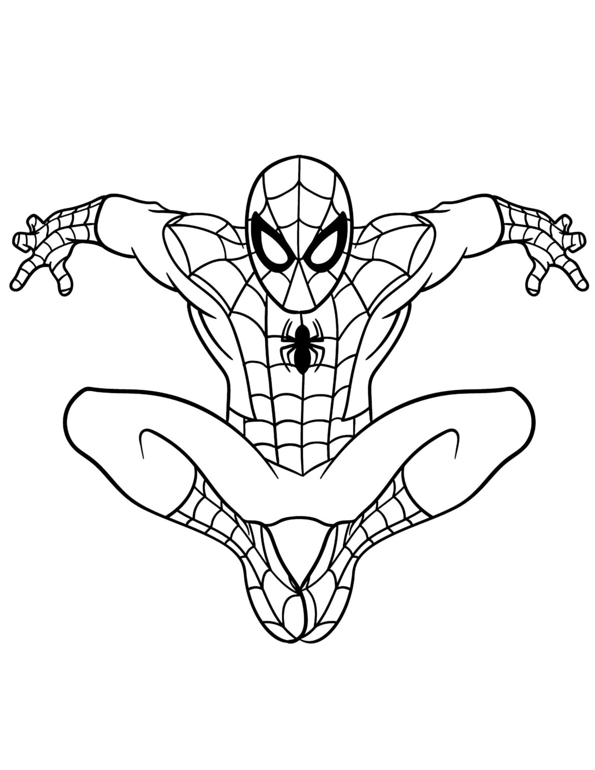 38 Amazing Spiderman Coloring Pages Printable 11