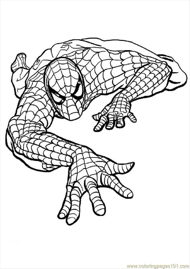 38 Amazing Spiderman Coloring Pages Printable 15