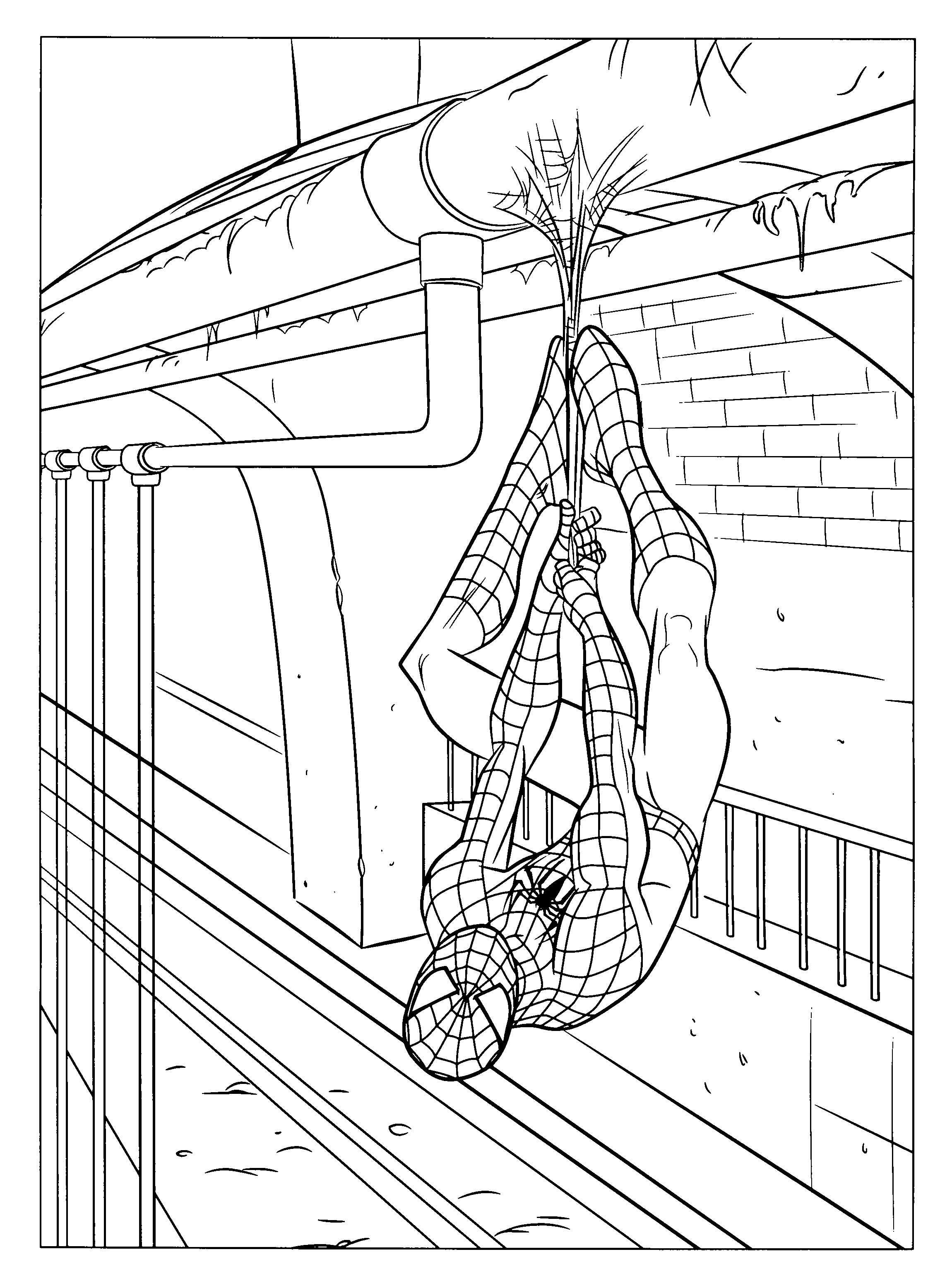 38 Amazing Spiderman Coloring Pages Printable 17