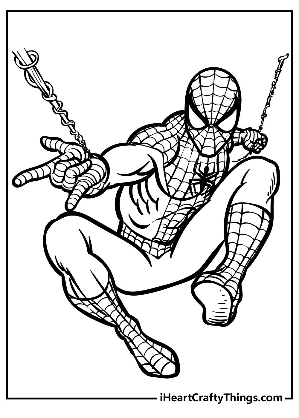 38 Amazing Spiderman Coloring Pages Printable 20