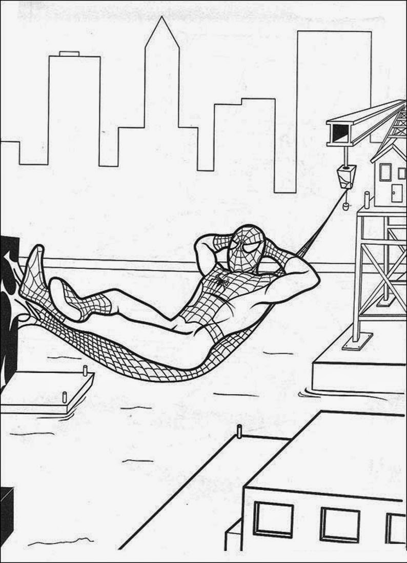 38 Amazing Spiderman Coloring Pages Printable 24