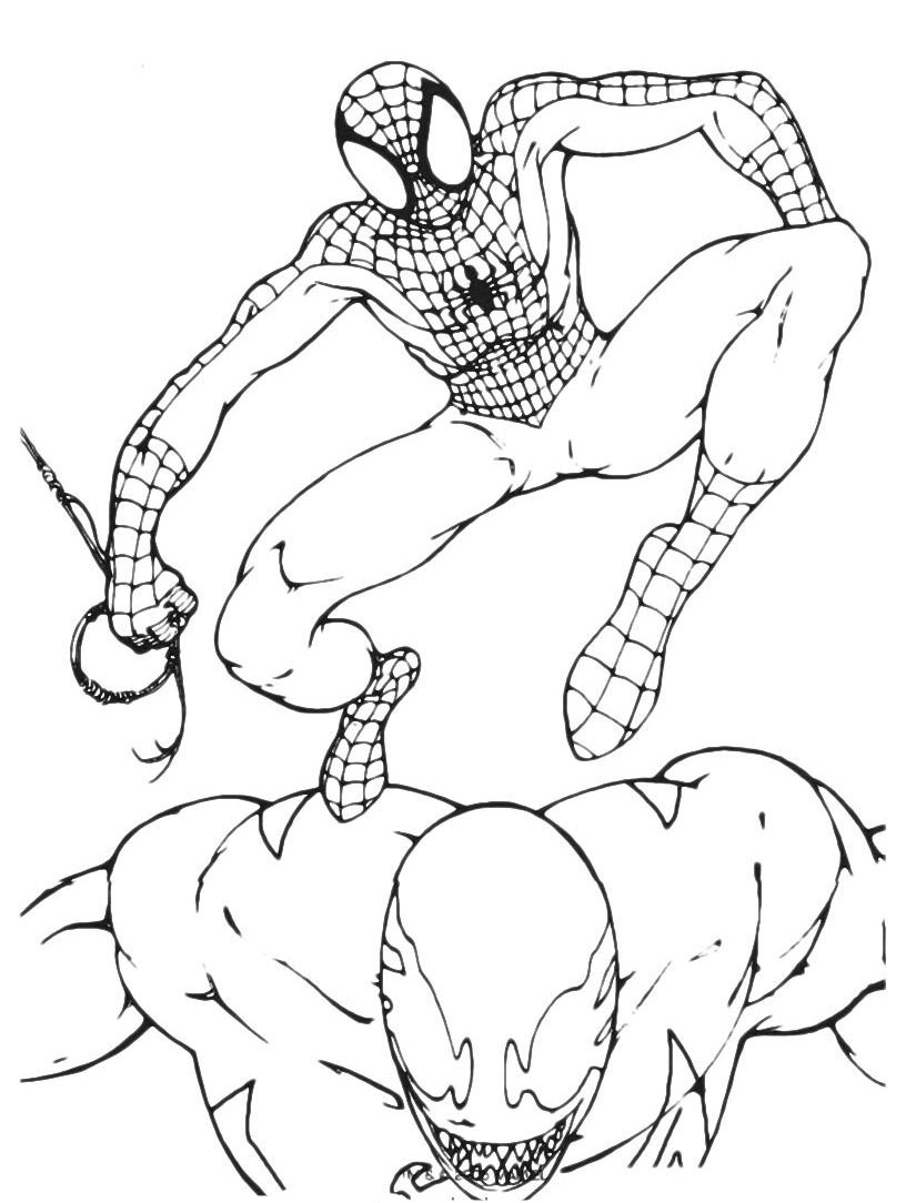 38 Amazing Spiderman Coloring Pages Printable 30