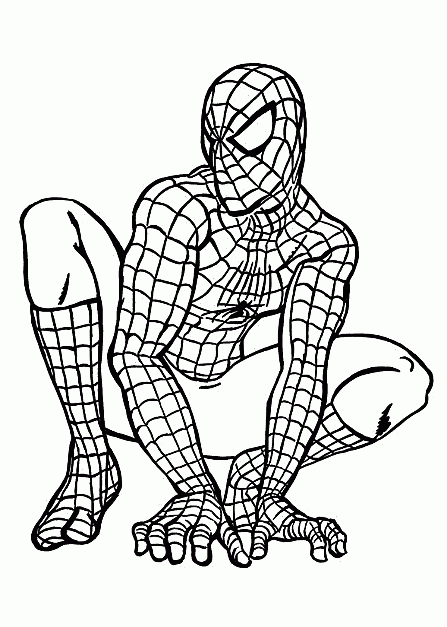 38 Amazing Spiderman Coloring Pages Printable 33