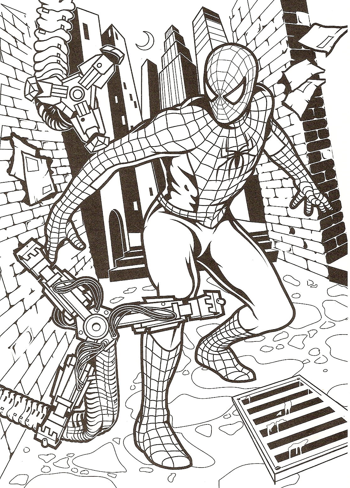 38 Amazing Spiderman Coloring Pages Printable 7