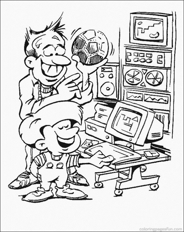 38 Creative Computer Coloring Pages Printable 31