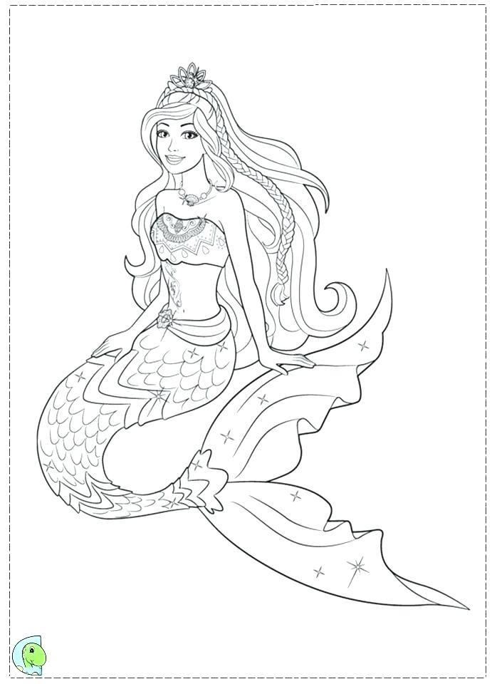 38 Cute Anime Mermaid Coloring Pages Printable 19