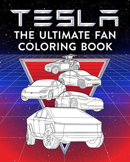 38 Futuristic Cybertruck Coloring Page Printable 12