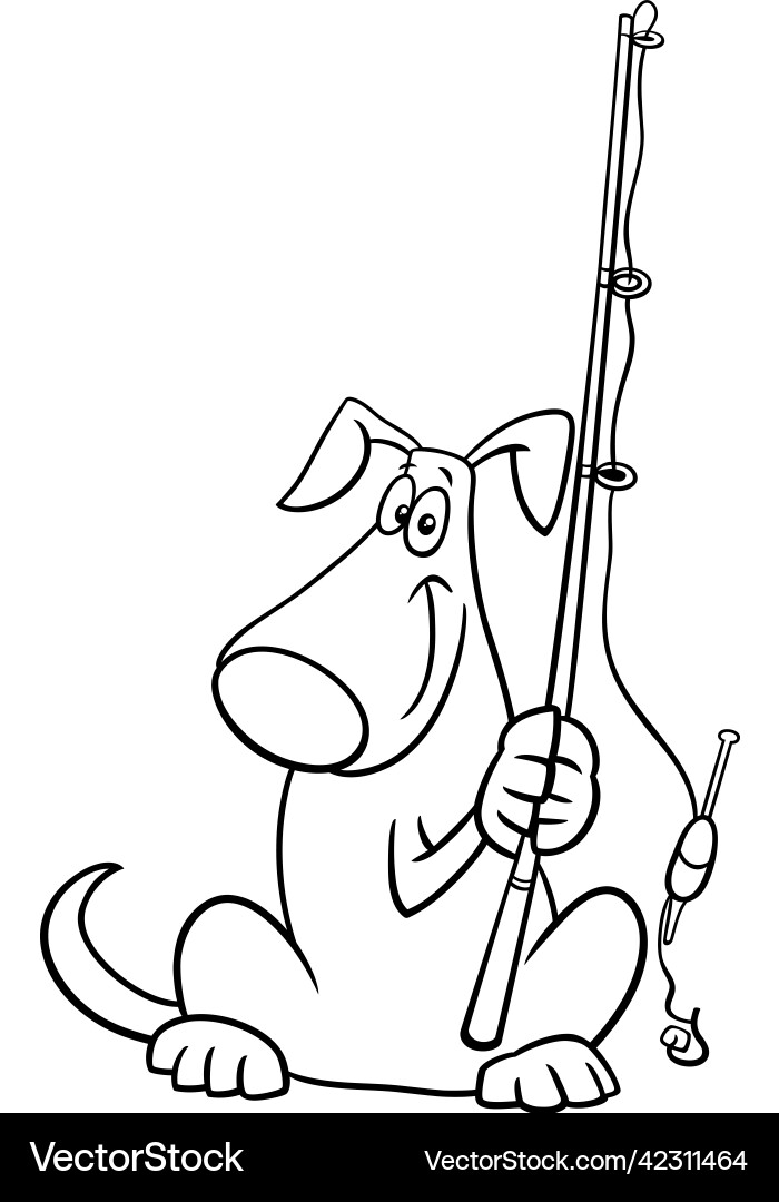 38 Relaxing Fishing Pole Coloring Pages Printable 10