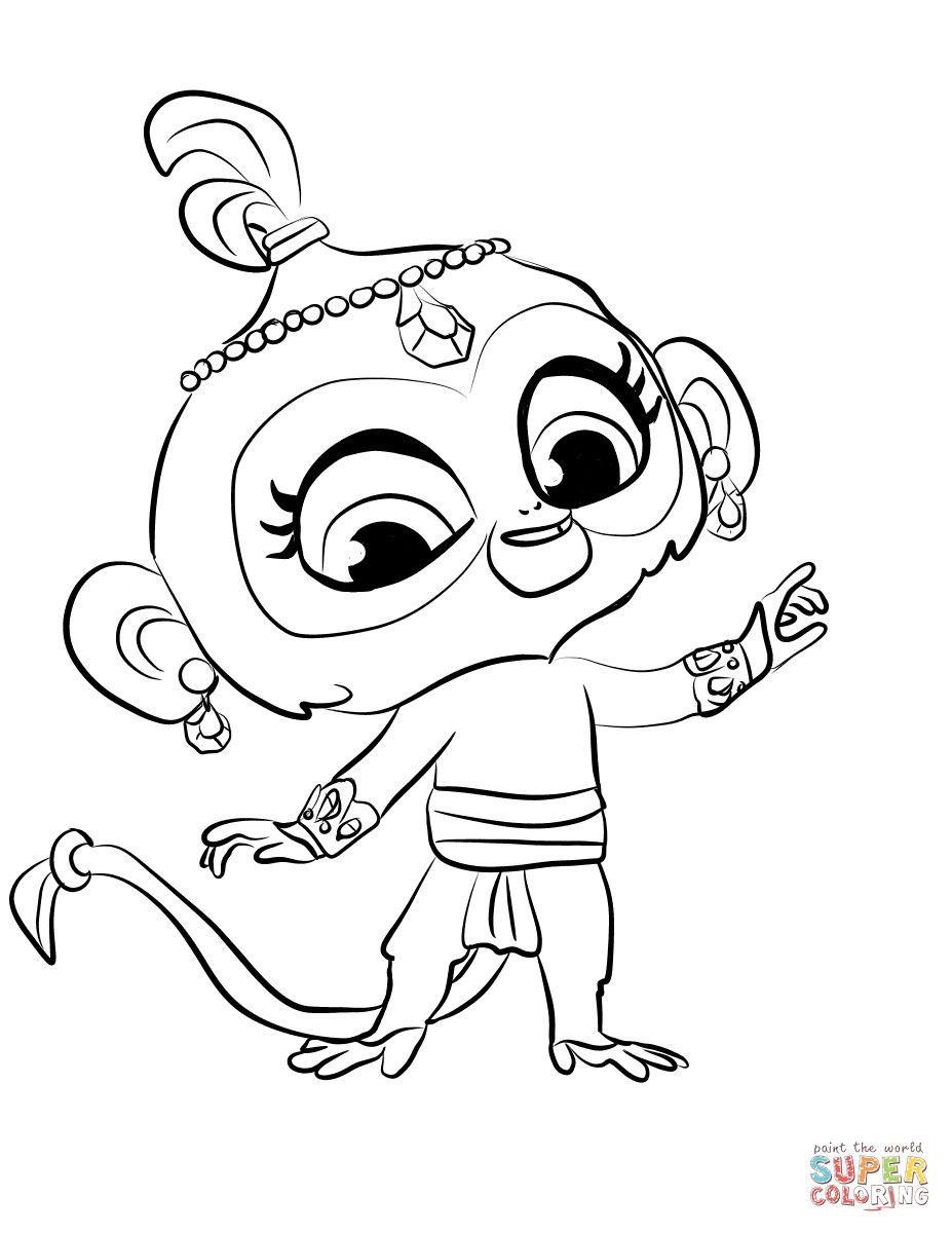 38 Shimmer and Shine Coloring Pages Printable 17