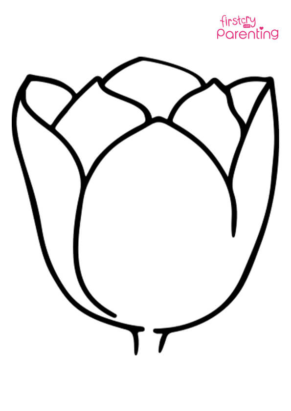 38 Tulip Coloring Pages Printable 34