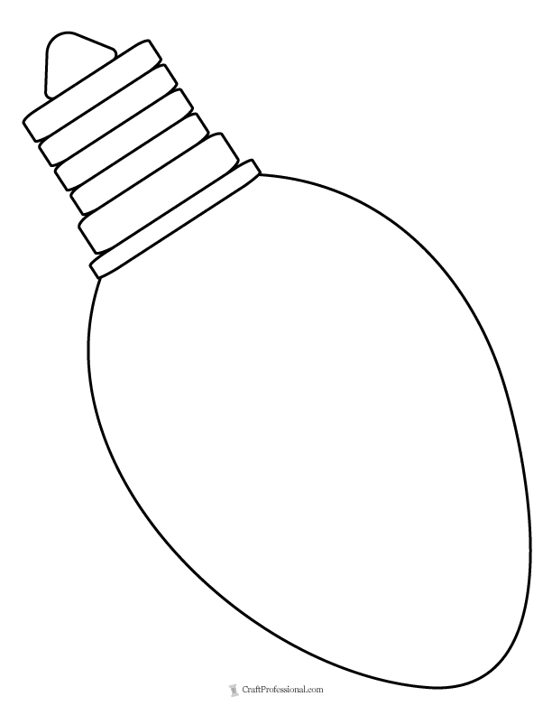 39 Christmas Lights Printable Coloring Pages 8