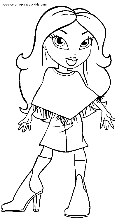 39 Fashionable Bratz Coloring Pages Printable 22