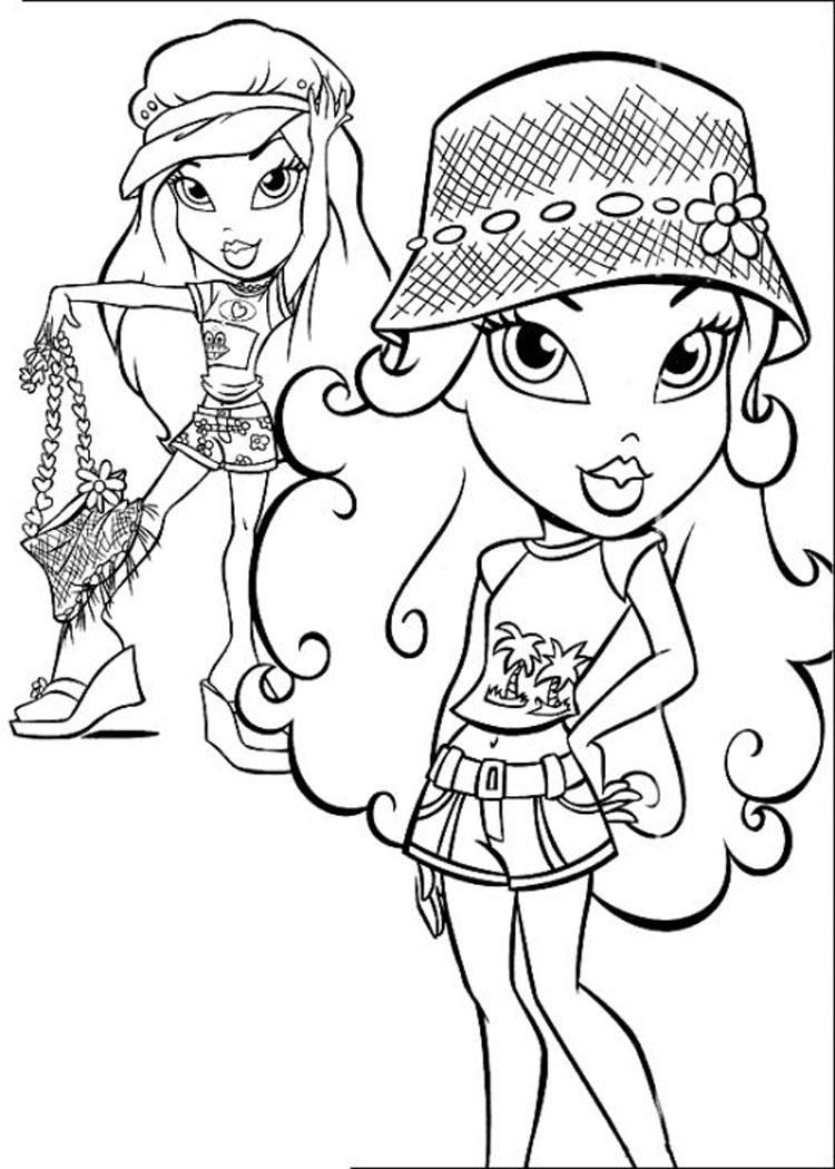 39 Fashionable Bratz Coloring Pages Printable 25