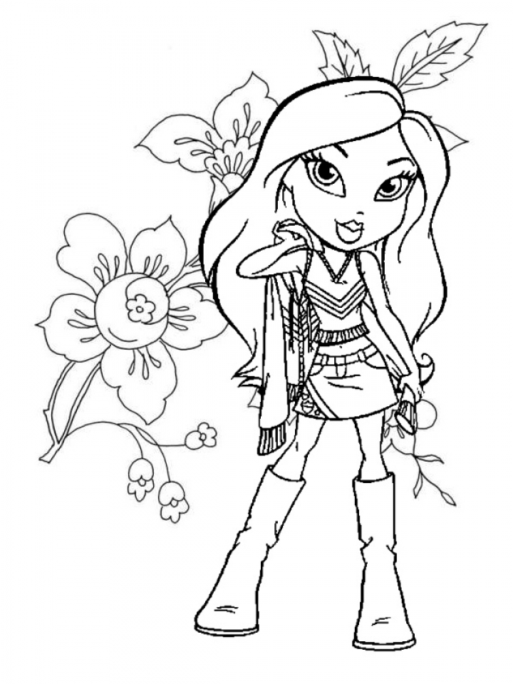 39 Fashionable Bratz Coloring Pages Printable 31