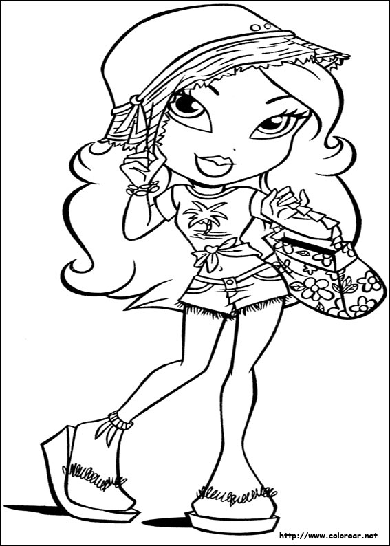 39 Fashionable Bratz Coloring Pages Printable 5