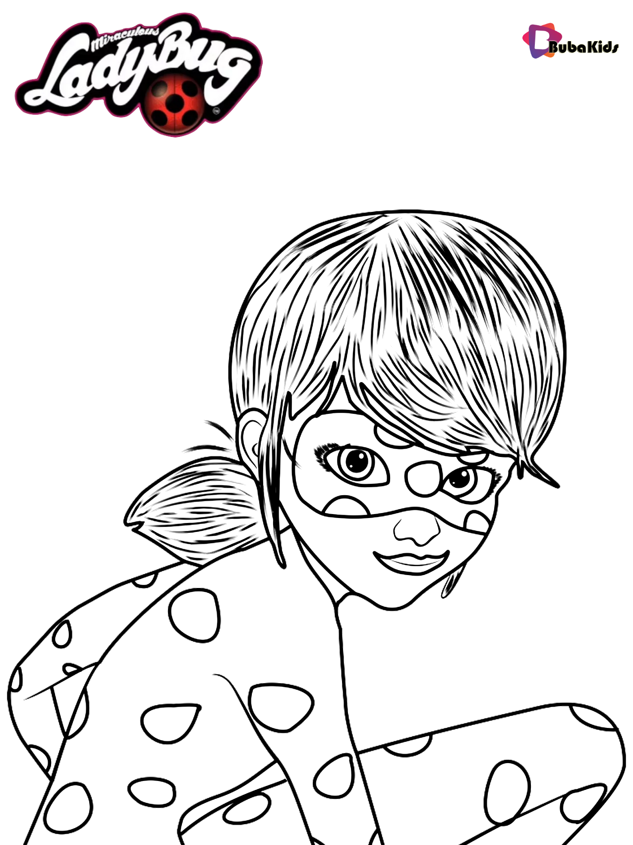 39 Magical Miraculous Ladybug Coloring Pages Printable 2