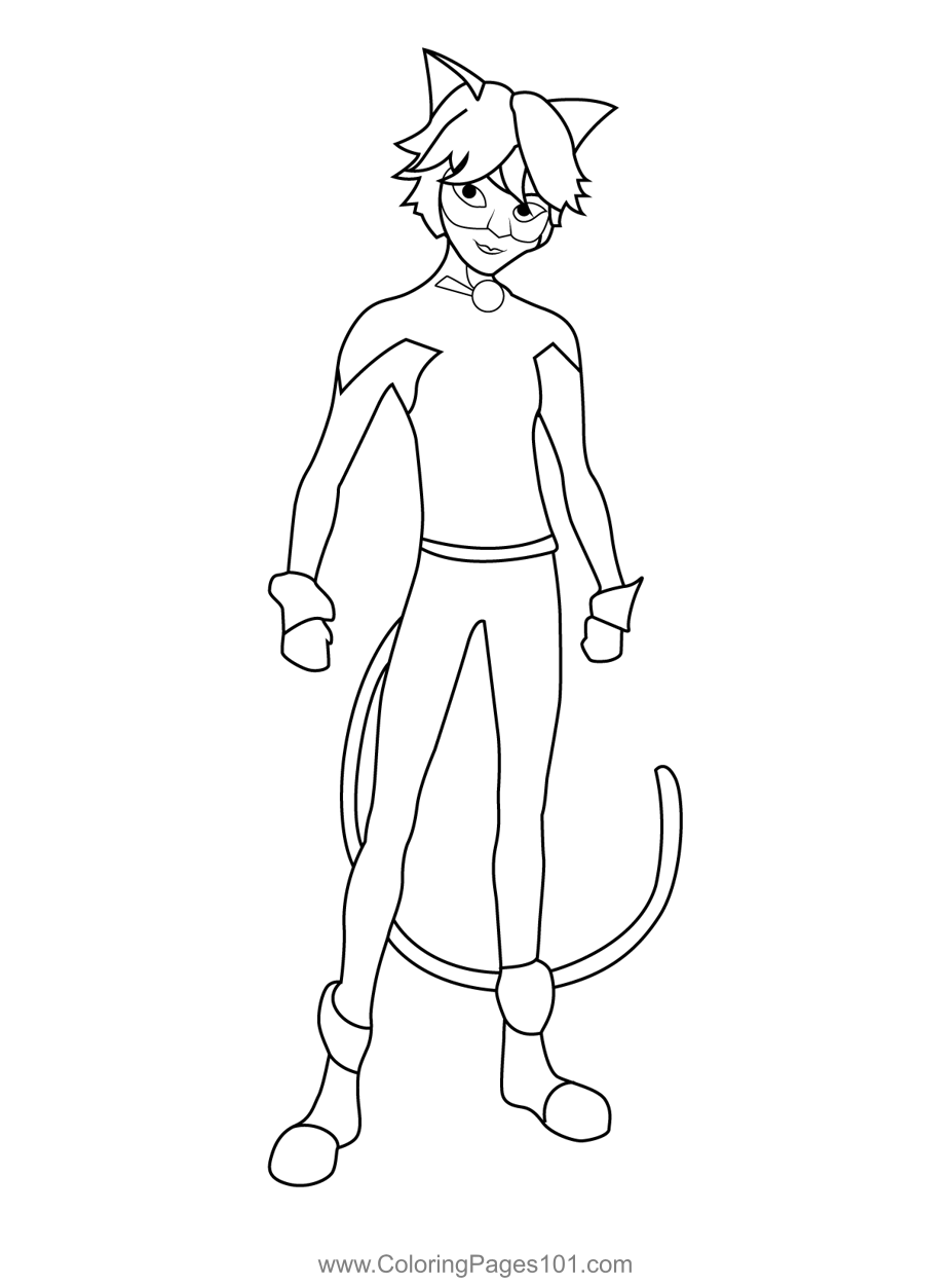 39 Magical Miraculous Ladybug Coloring Pages Printable 22