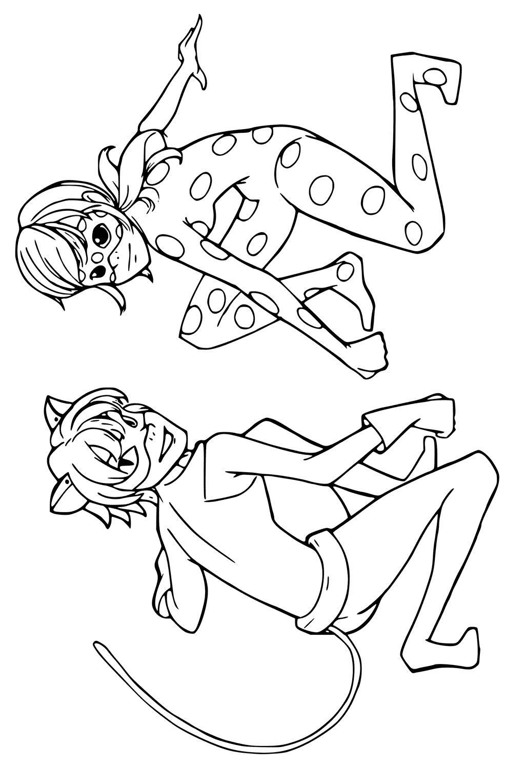 39 Magical Miraculous Ladybug Coloring Pages Printable 24