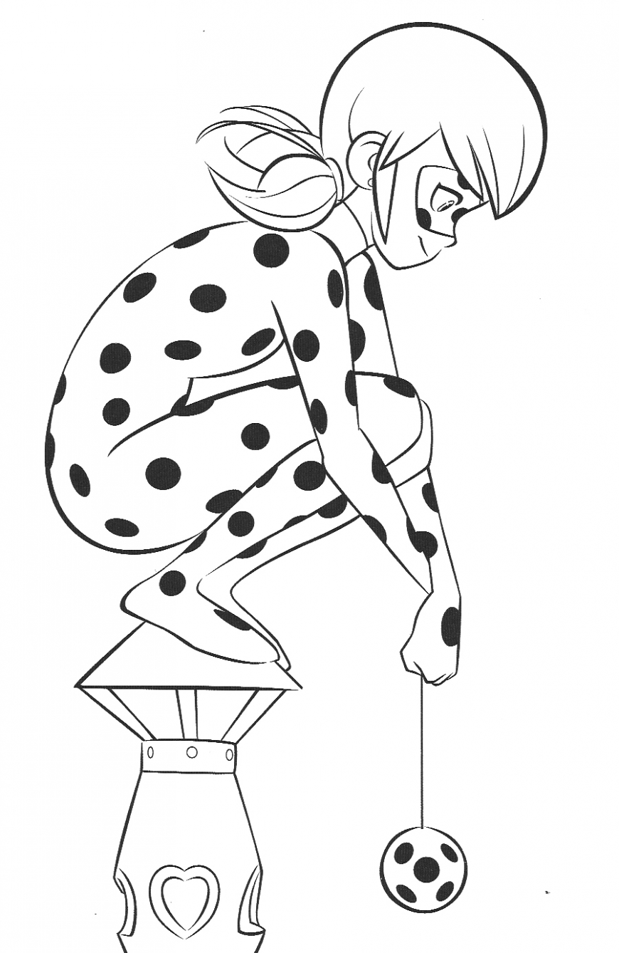 39 Magical Miraculous Ladybug Coloring Pages Printable 26