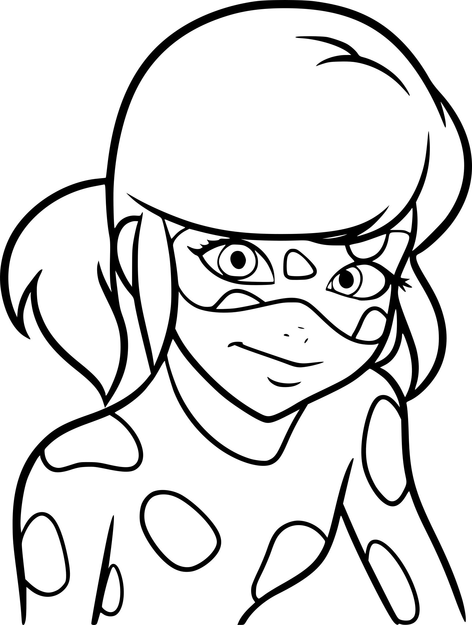 39 Magical Miraculous Ladybug Coloring Pages Printable 28