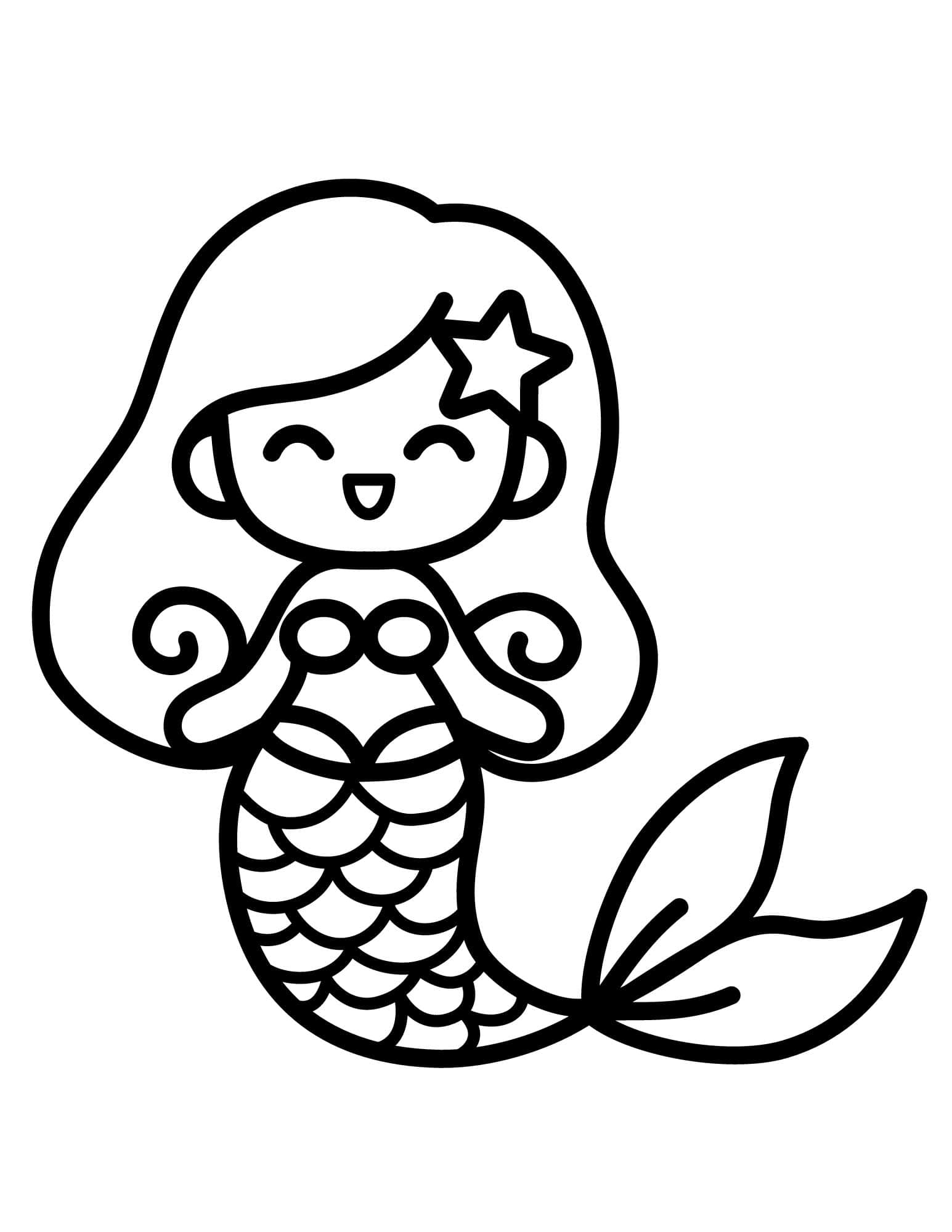 39 Unique Afro Mermaid Coloring Pages Printable 8