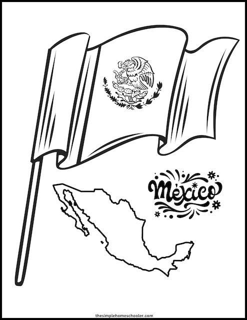 39 Vibrant Mexico Coloring Pages Printable 15