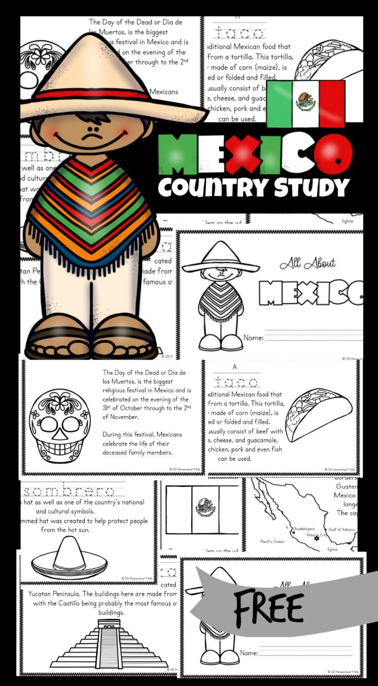 39 Vibrant Mexico Coloring Pages Printable 20