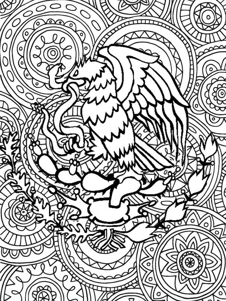 39 Vibrant Mexico Coloring Pages Printable 25