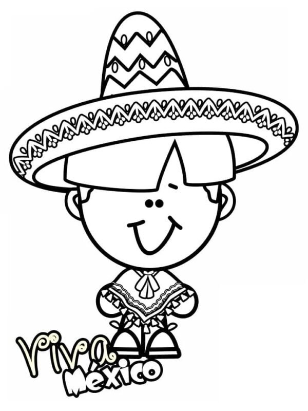 39 Vibrant Mexico Coloring Pages Printable 27