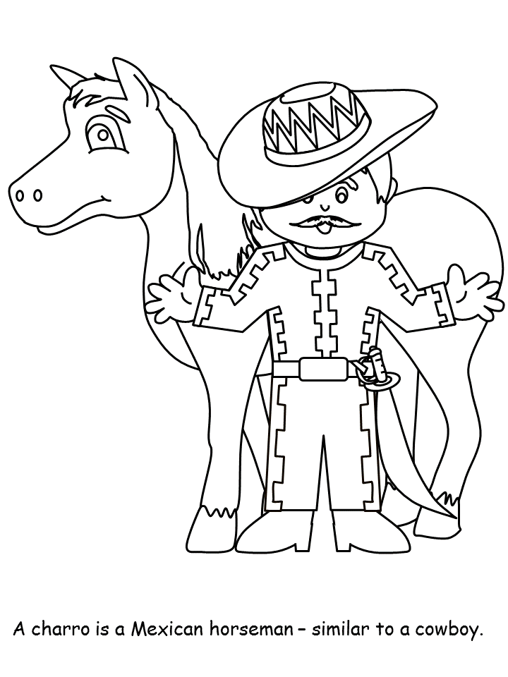 39 Vibrant Mexico Coloring Pages Printable 31