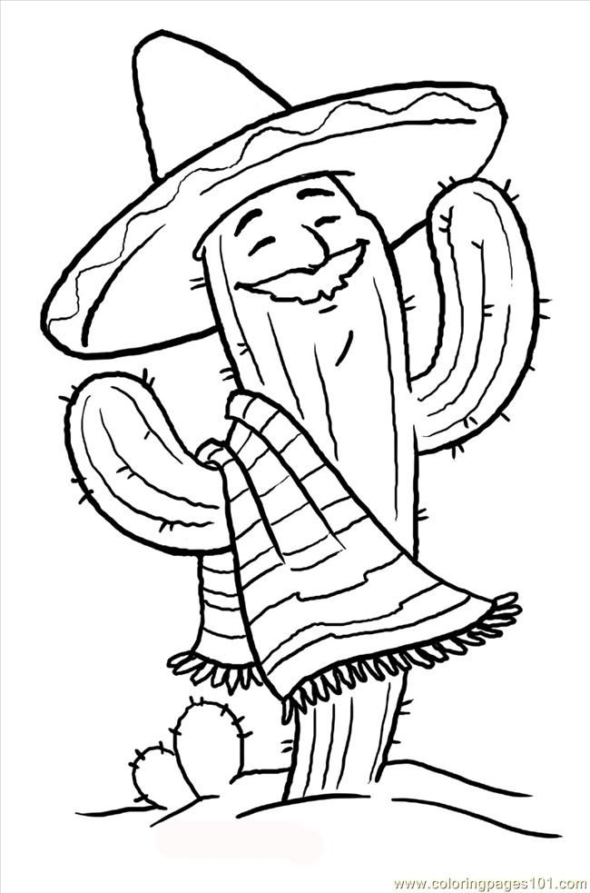 39 Vibrant Mexico Coloring Pages Printable 4