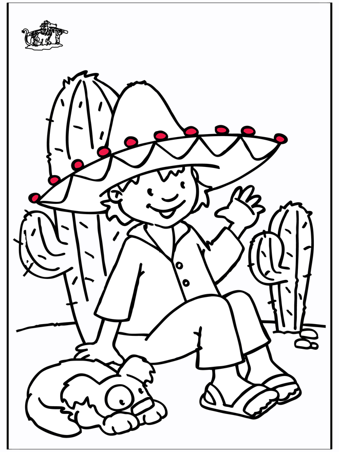 39 Vibrant Mexico Coloring Pages Printable 5