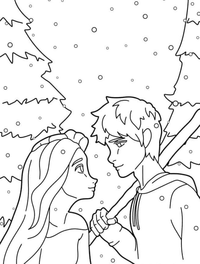 91 Jack Frost Coloring Pages Printable 39