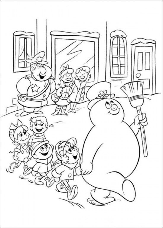 91 Jack Frost Coloring Pages Printable 84