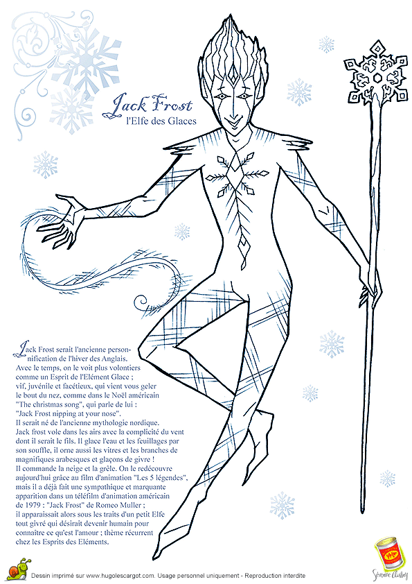 91 Jack Frost Coloring Pages Printable 96