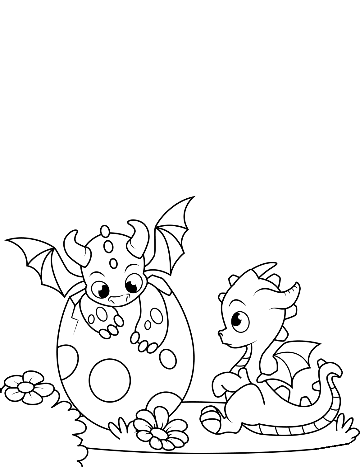 94 Enchanting Dragon Coloring Pages Printable 30