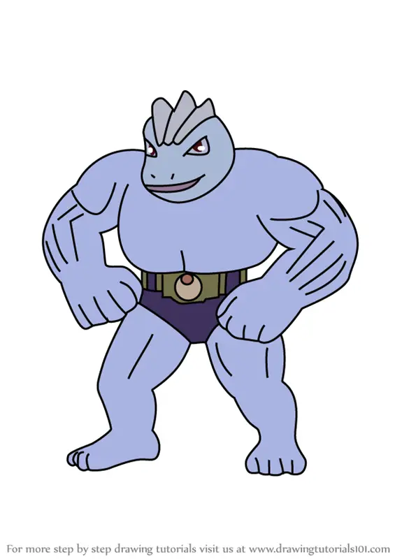 94 Machamp Coloring Page Printable 16