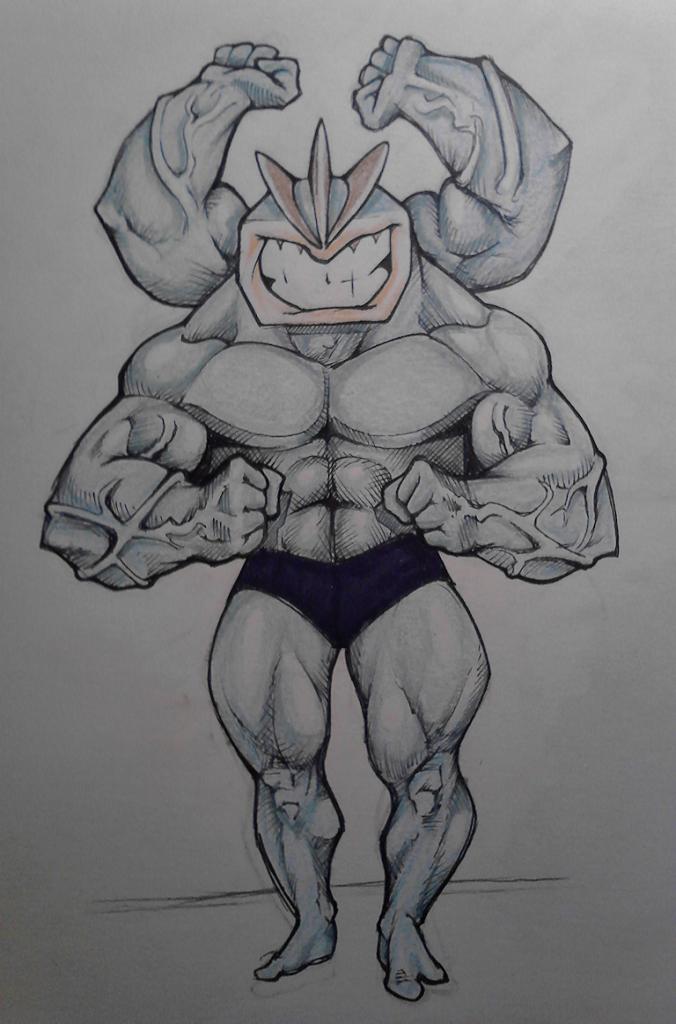 94 Machamp Coloring Page Printable 19