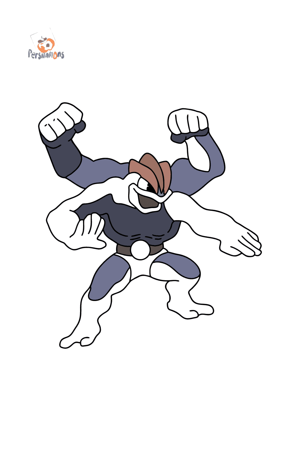 94 Machamp Coloring Page Printable 26