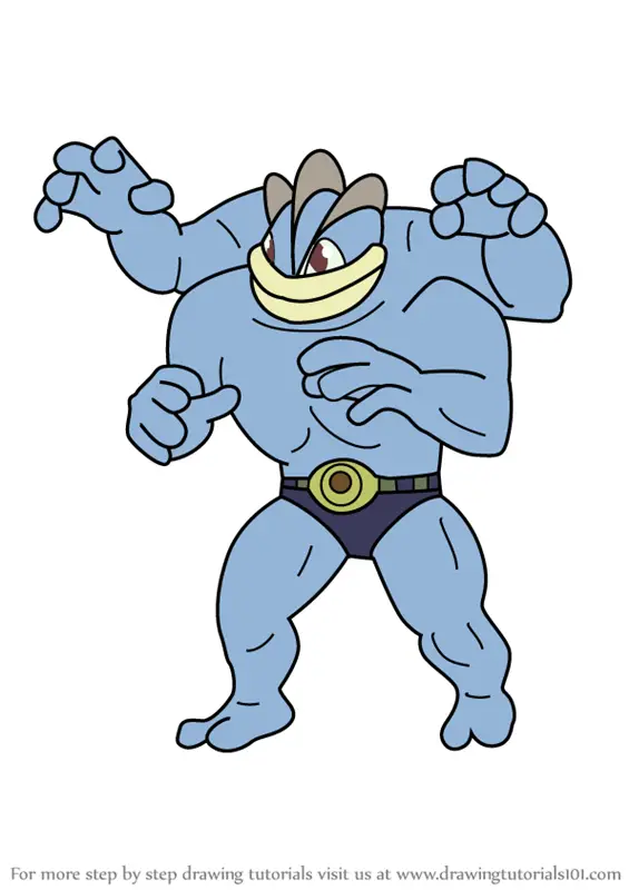 94 Machamp Coloring Page Printable 33