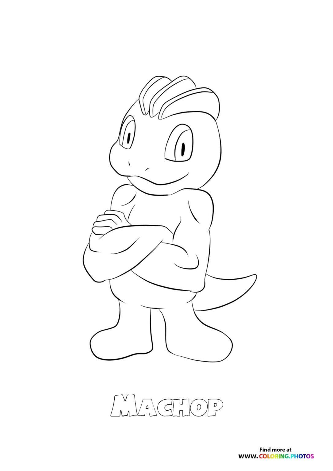 94 Machamp Coloring Page Printable 45