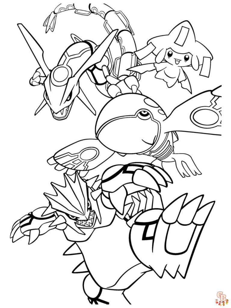 94 Machamp Coloring Page Printable 68