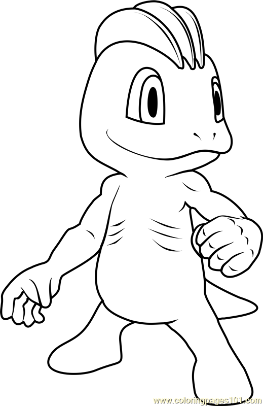 94 Machamp Coloring Page Printable 87