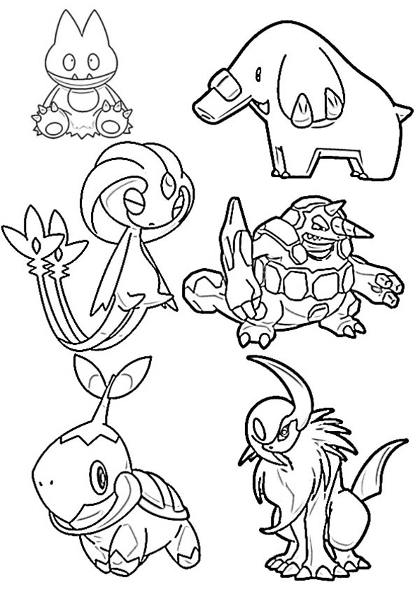 94 Machamp Coloring Page Printable 9